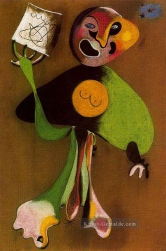 Joan Miró Werke - Frau Opernsängerin Joan Miró